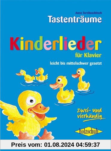 Kinderlieder für Klavier: leicht bis mittelschwer gesetzt, zwei- und vierhändig